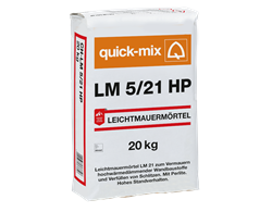 Leicht-Mauermörtel Quick-Mix LM5/21