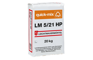 Leicht-Mauermörtel Quick-Mix LM5/21