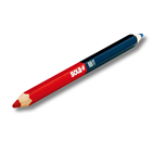 Bleistift rot-blau