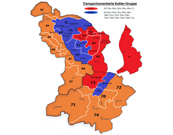 Transportkostenanteil 3-13 to Zone 2